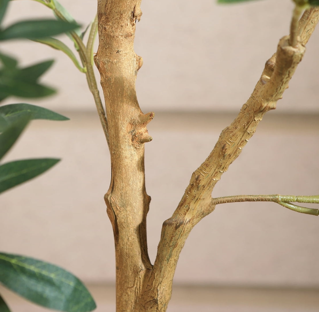 Olive Oil 7ft Artificial Olive Tree Indoor