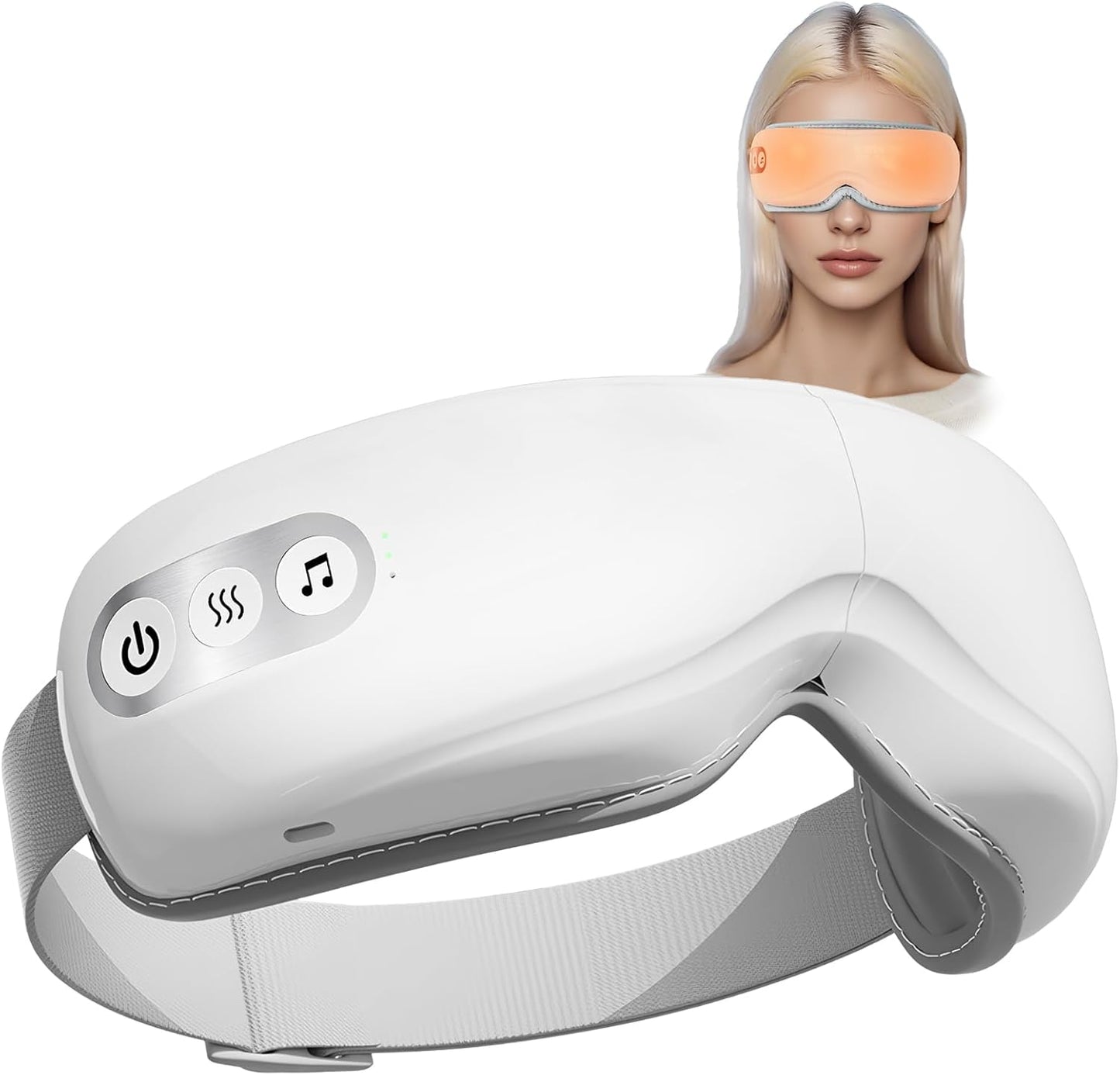 Heated Eye Massager with Bluetooth